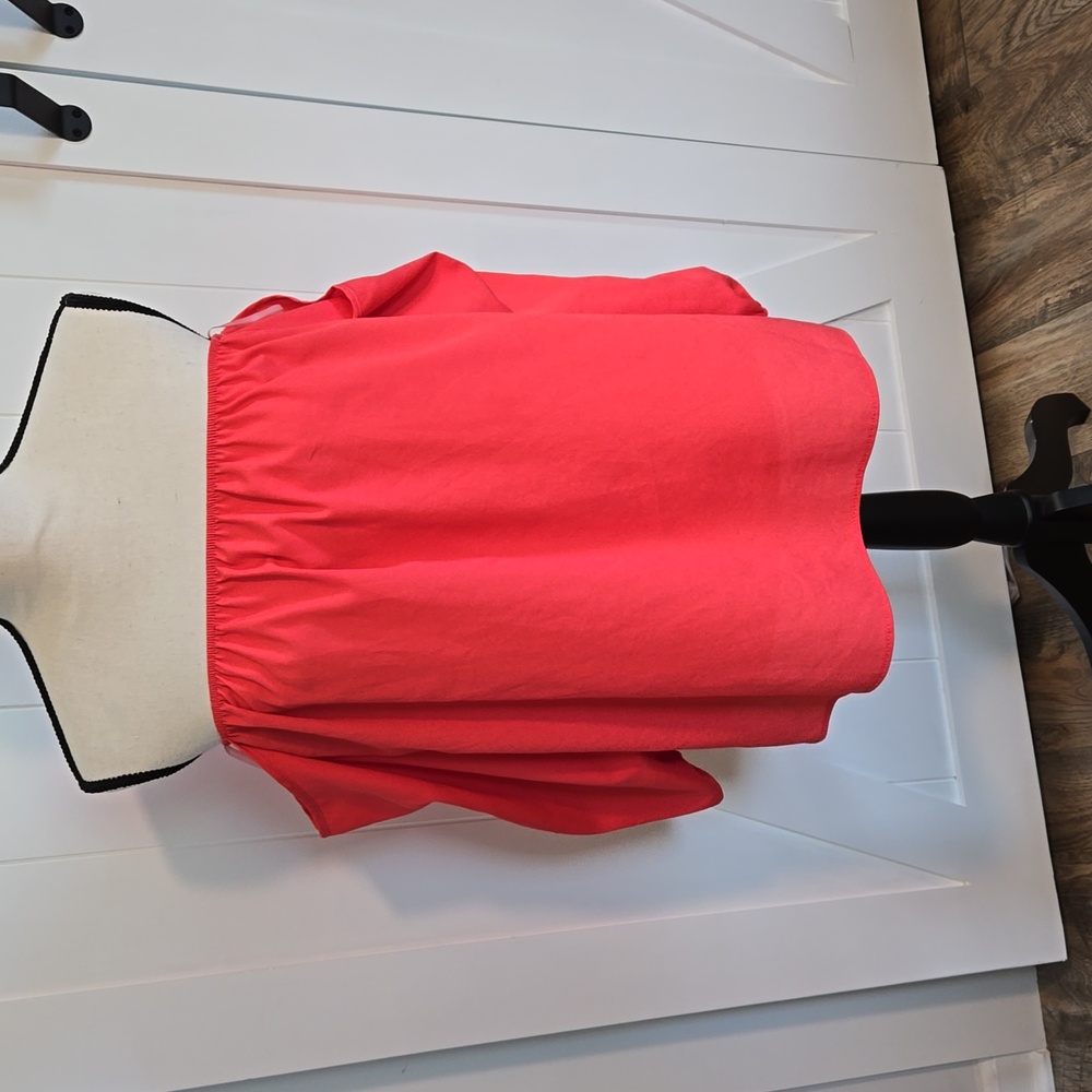 Entro Off the Shoulder Coral Top